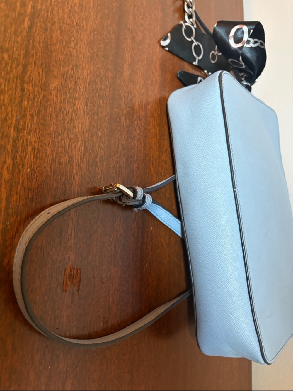 Michael Kors Powder Blue Crossbody Bag - Picture 6 of 8